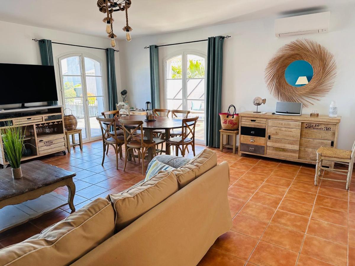 Villa Marina 120M²/8 Pers/ Terrasse 100M²/ Appontement Aigues-Mortes Exterior foto