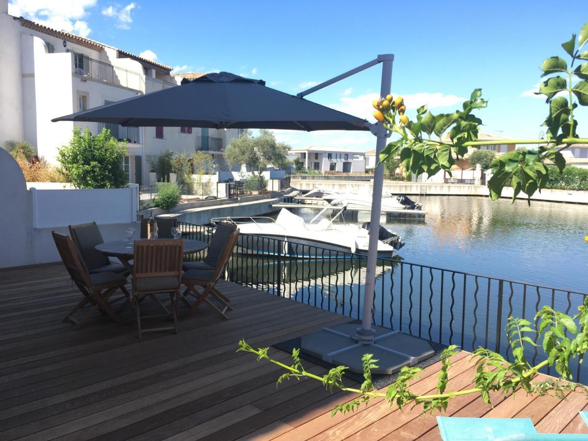 Villa Marina 120M²/8 Pers/ Terrasse 100M²/ Appontement Aigues-Mortes Exterior foto